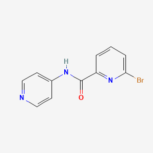 molecular formula C11H8BrN3O B8451975 6-Bromo-N-(pyridin-4-yl)pyridine-2-carboxamide 