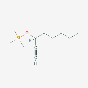 3-Trimethylsilyloxy-1-octyne