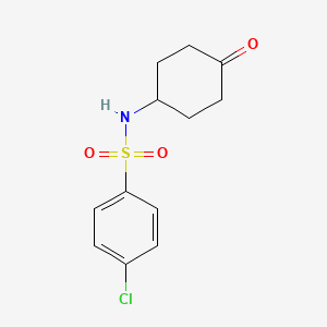 4-chloro-N-(4-oxo-cyclohexyl)benzenesulphonamide