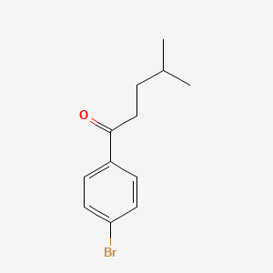 4-(1-Oxo-4-methyl-pentyl) bromobenzene