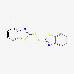 2,2'-Disulfanediylbis(4-methyl-1,3-benzothiazole)