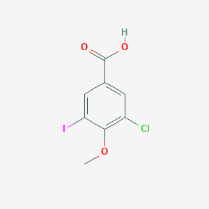 3-Chloro-5-iodo-4-methoxybenzoic acid