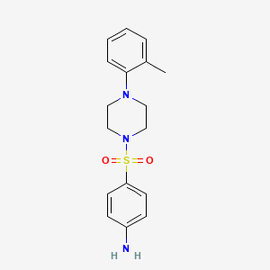 1-[(p-Aminophenyl)-sulfonyl]-4-(o-methylphenyl)piperazine
