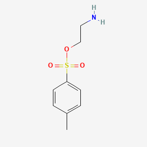 molecular formula C9H13NO3S B8452159 Ethanolamine p-toluenesulphonate 