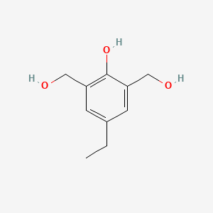 molecular formula C10H14O3 B8452163 2,6-Dimethylol-4-ethylphenol 