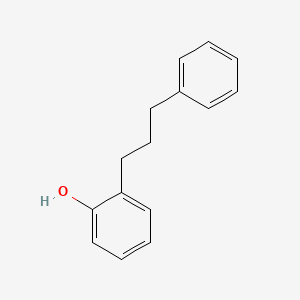 molecular formula C15H16O B8452198 2-(3-Phenylpropyl)phenol 