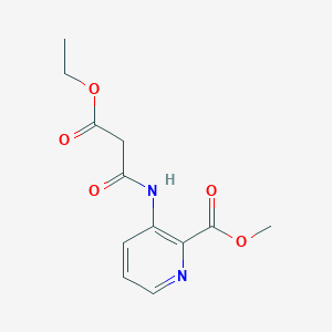 Methyl 3-(3-ethoxy-3-oxopropanamido)picolinate