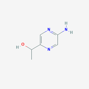 1-(5-Aminopyrazin-2-yl)ethanol