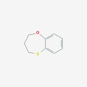 molecular formula C9H10OS B8452485 7,8-Dihydro-6H-5-oxa-9-thia-benzocycloheptene 