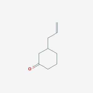 molecular formula C9H14O B8452551 3-Allylcyclohexanone 