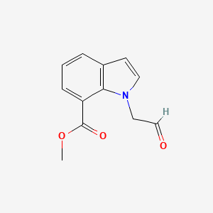 methyl 1-(2-oxoethyl)-1H-indole-7-carboxylate