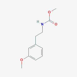 molecular formula C11H15NO3 B8452925 3-Methoxyphenethylcarbamic acid methyl ester CAS No. 110192-21-7