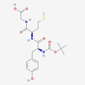 N-(tert-Butoxycarbonyl)-L-tyrosyl-D-methionylglycine