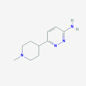 6-(1-Methyl-piperidin-4-yl)-pyridazin-3-ylamine