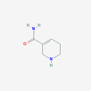 molecular formula C6H10N2O B8453307 5-Carbamoyl-1,2,3,6-tetrahydropyridine 