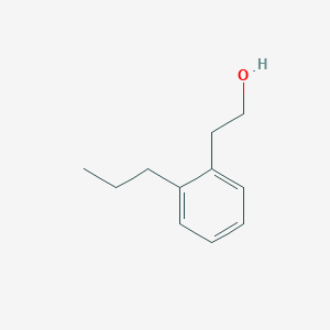 molecular formula C11H16O B8453411 2-(2-Propylphenyl)ethan-1-ol 