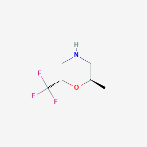 Trans-2-trifluoromethyl-6-methylmorpholine