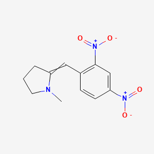 2-(2,4-Dinitrobenzylidene)-1-methylpyrrolidine