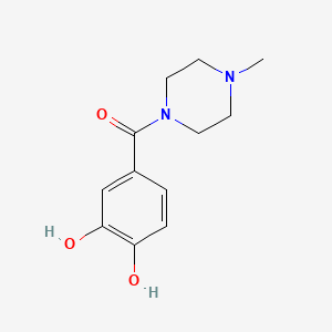 Piperazine, 1-(3,4-dihydroxybenzoyl)-4-methyl-