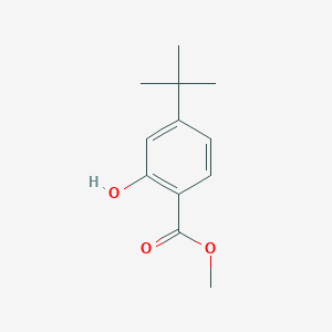 molecular formula C12H16O3 B8453760 Methyl 4-tert-butyl-2-hydroxybenzoate 