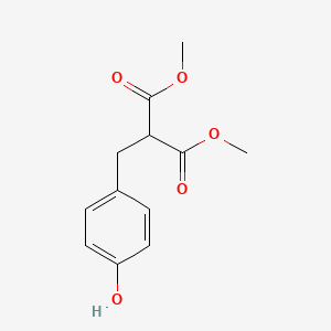 2-(4-Hydroxy-benzyl)-malonic acid dimethyl ester