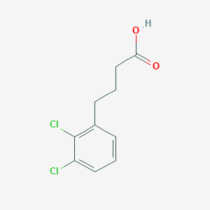 molecular formula C10H10Cl2O2 B8454040 4-(2,3-Dichlorophenyl)butanoic acid 