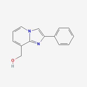 8-Hydroxymethyl-2-phenylimidazo[1,2-a]pyridine