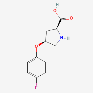 (4S)-4-(4-Fluorophenoxy)-L-proline