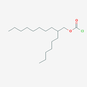 molecular formula C17H33ClO2 B8454440 Carbonochloridic acid, 2-hexyldecyl ester CAS No. 99943-12-1