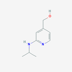 molecular formula C9H14N2O B8454541 (2-Isopropylamino-pyridin-4-yl)-methanol 
