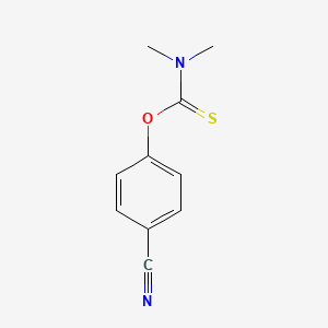 4-Dimethylthiocarbamoyloxy-benzonitrile