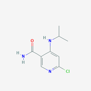 6-Chloro-4-(isopropylamino)nicotinamide