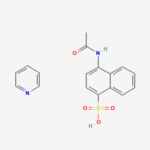 pyridine N-acetyl-1-aminonaphthalene-4-sulphonate
