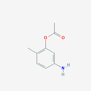 molecular formula C9H11NO2 B8454691 3-Acetoxy-4-methylaniline 