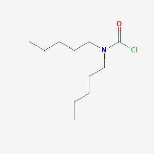 molecular formula C11H22ClNO B8454699 Dipentylcarbamyl chloride CAS No. 62899-74-5