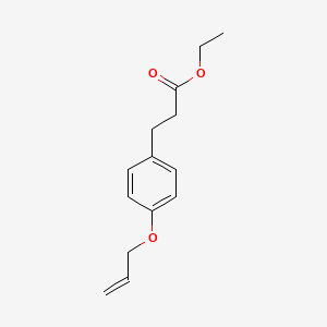 Ethyl 3-{4-[(prop-2-en-1-yl)oxy]phenyl}propanoate