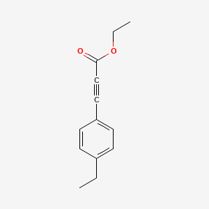 Ethyl 3-(4-ethylphenyl)-2-propynoate