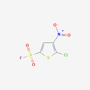 5-chloro-4-nitrothiophene-2-sulfonyl fluoride