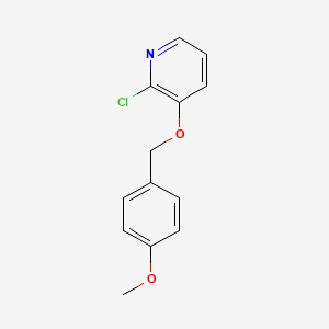 molecular formula C13H12ClNO2 B8455135 2-Chloro-3-(4-methoxybenzyloxy)pyridine 
