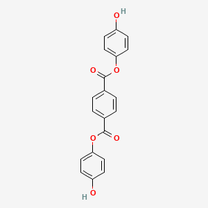 molecular formula C20H14O6 B8455143 Bis(4-hydroxyphenyl) benzene-1,4-dicarboxylate CAS No. 83346-74-1