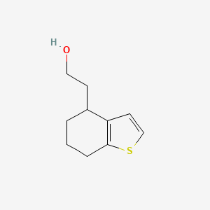 molecular formula C10H14OS B8455158 2-(4,5,6,7-Tetrahydrobenzo[b]thiophen-4-yl)ethanol 