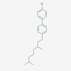 molecular formula C22H29Br B8455243 4-Bromo-4'-(3,7-dimethyloctyl)biphenyl 