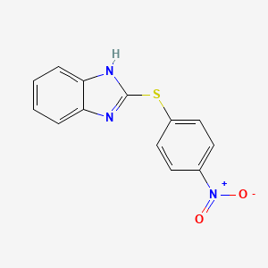 2-[(4-Nitrophenyl)sulfanyl]-1H-benzimidazole