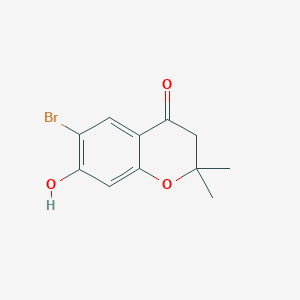 6-Bromo-7-hydroxy-2,2-dimethyl-chroman-4-one