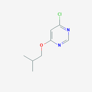 molecular formula C8H11ClN2O B8455748 4-Chloro-6-isobutoxypyrimidine 
