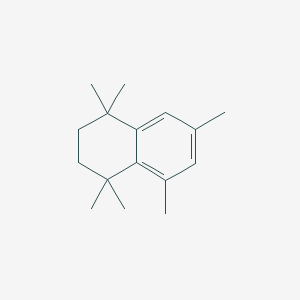 molecular formula C16H24 B8455751 1,1,4,4,5,7-Hexamethyl-1,2,3,4-tetrahydronaphthalene CAS No. 94374-39-7