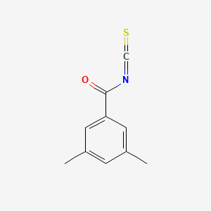 molecular formula C10H9NOS B8455768 (3,5-Dimethylbenzoyl) isothiocyanate 