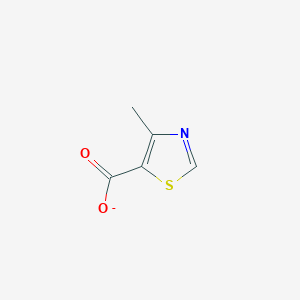 molecular formula C5H4NO2S- B8455783 4-Methyl-1,3-thiazole-5-carboxylate 
