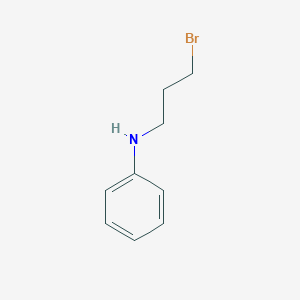 molecular formula C9H12BrN B8455890 Bromopropyl aniline 