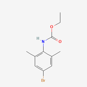 molecular formula C11H14BrNO2 B8455955 (4-Bromo-2,6-dimethyl-phenyl)-carbamic acid ethyl ester 